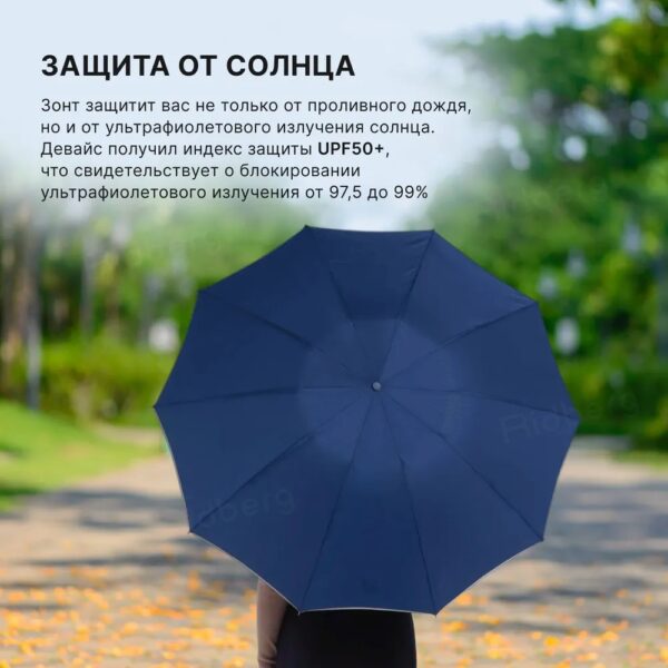 Умный зонт с фонариком