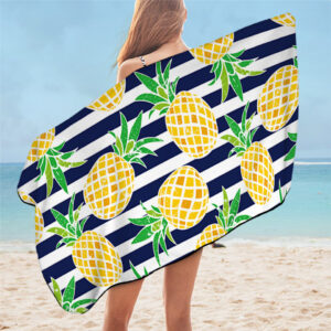 Пляжное покрывало beach towel ананас